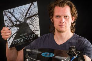 vinyl portrait Joel Mull: the Observer