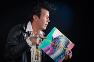 Nederpop rock Herman Brood and his Wild Romance, vinyl portrait