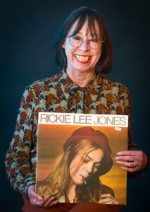 Rickie Lee Jones fan, vinyl portrait seventies